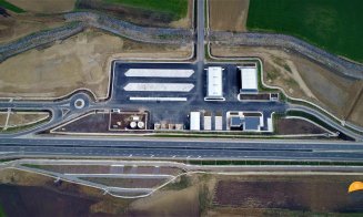 Imagini spectaculoase cu o bucată de autostradă de lângă Cluj. E gata, dar autoritățile încă se mai gândesc
