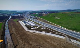 Imagini spectaculoase cu o bucată de autostradă de lângă Cluj. E gata, dar autoritățile încă se mai gândesc