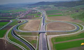 Imagini spectaculoase cu o bucată de autostradă de lângă Cluj. E gata, dar autoritățile încă se mai gândesc