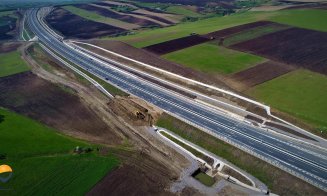 Imagini spectaculoase cu o bucată de autostradă de lângă Cluj. E gata, dar autoritățile încă se mai gândesc