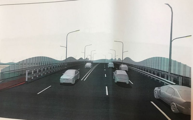 Un pod din Cluj se schimbă complet. Carosabil de 17 m lățime, piste de biciclete, panouri fonoabsorbante