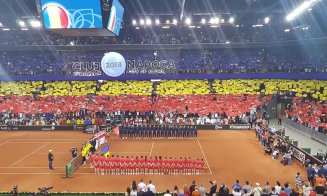 Atmosferă de vis și coregrafie unică la deschiderea partidei de FedCup România-Elveția