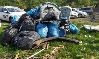 Clujul turistic, sufocat de gunoaie. "Iubitorii de natură" au lăsat 50 de saci de gunoaie în Cheile Turzii