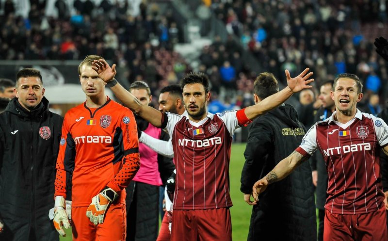 CFR Cluj, bine reprezentată în echipa etapei a cincea de play-off/play-out