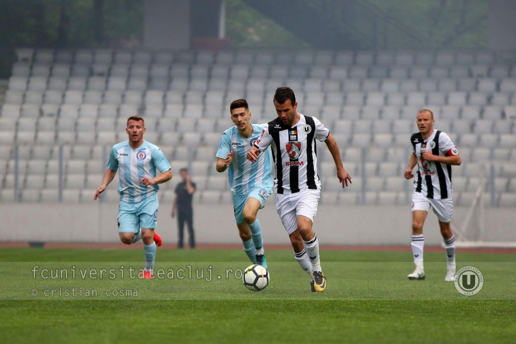 Scor fluviu în “U” Cluj – CS Iernut