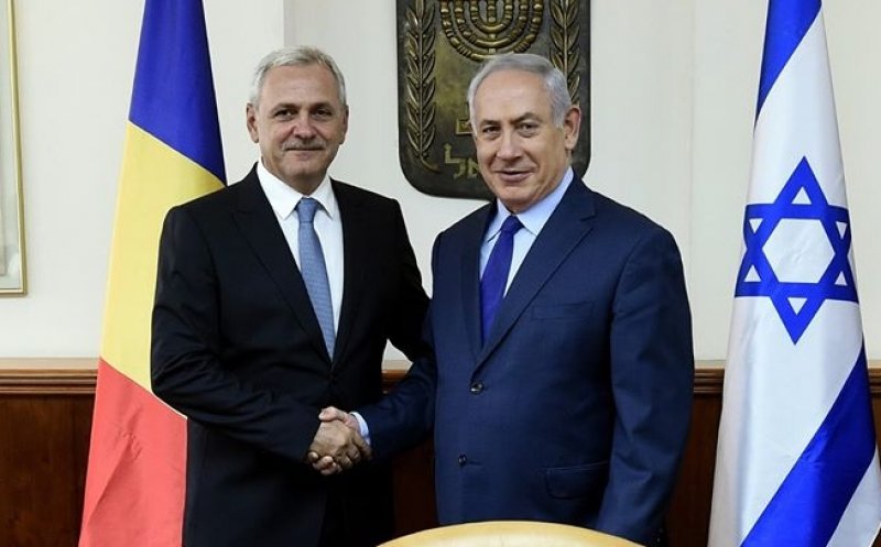 Premierul Netanyahu a salutat lansarea dezbaterilor pe tema relocării ambasadei României la Ierusalim