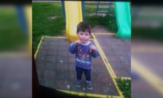 Copilul de 2 ani, dispărut din Cluj, este în siguranţă! A gost găsit de un voluntar la căutări