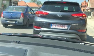 Clujenii pleacă în minivacanţa de 1 Mai. Drumul Cluj-Floreşti-Gilău, blocat