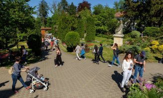 Sute de clujeni şi-au petrecut duminica în Grădina Botanică. Intrarea a fost gratuită pentru cei ce aveau la ei o carte