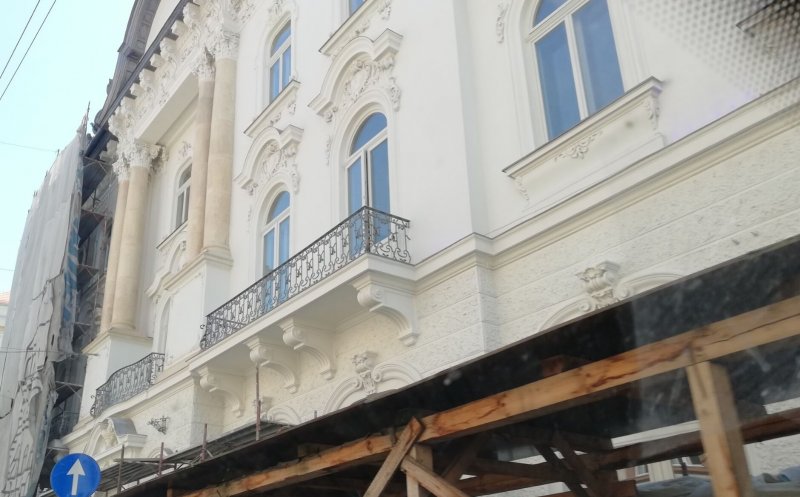 Noua faţă a hotelului Continental din Cluj