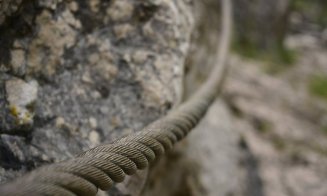 6.000 de persoane în Cheile Turzii. S-a redeschis traseul de via-ferrata