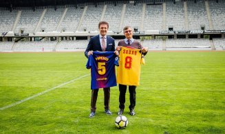 Legendele FC Barcelona se înfruntă la Cluj cu Generaţia de Aur. LIVE din culisele Sports Festival