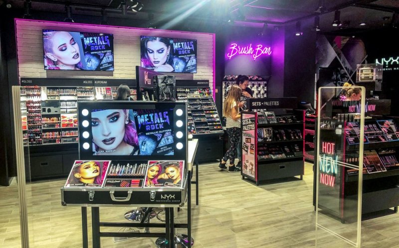 Primul magazin din regiune al brandului NYX Professional Makeup s-a inaugurat la Iulius Mall Cluj