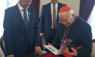 Cardinalul Monterisi și baronul Melchi, vizită la nivel înalt la Cluj