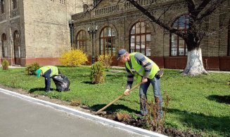 Ceferiștii clujeni au strâns zeci de tone de gunoaie din gări