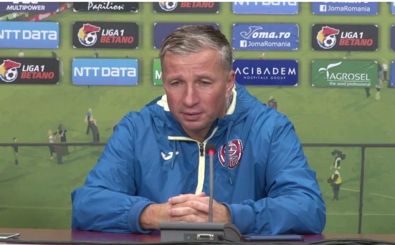 Dan Petrescu a chemat medicul, după CFR - Craiova 1-0