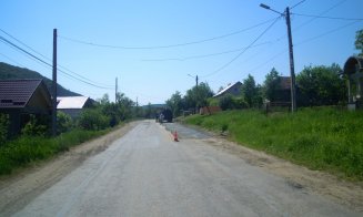 Lucrări de reabilitare şi modernizare pe  drumul  judeţean spre Ţaga