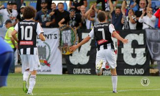 Promovaţi, dar continuă să adune puncte. “U” Cluj a trecut cu 2-0 de ocupanta locului secund