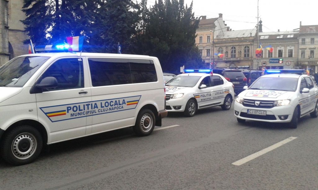 Polițiștii de la Primăria Cluj-Napoca vor fi dotați cu trei maşini electrice