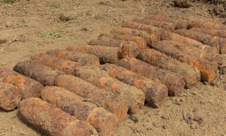 Muniţie neexplodată din cele două războaie mondială, distrusă de ISU Cluj