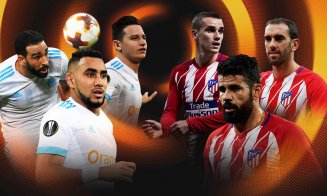 Astăzi e finala Europa League! Atletico Madrid și Olympique Marseille joacă cu trofeul pe masă