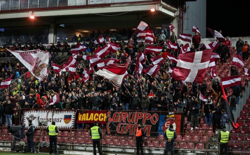 CFR, pe locul 3 în topul mediei de spectatori în Liga 1