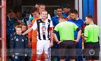 Avântul Reghin - "U" Cluj 0-4. Scorul ia proporţii