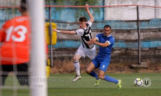 Avântul Reghin - "U" Cluj 0-4. Scorul ia proporţii