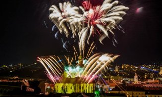 Foc de artificii spectaculos la Zilele Clujului