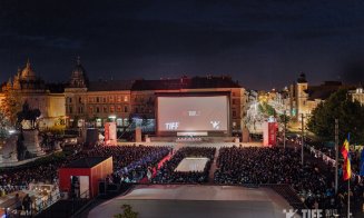 3.000 de oameni la deschiderea TIFF. Cel mai mare ecran din România, montat la Cluj