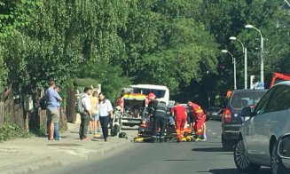 Încă un accident cu motociclist la Cluj
