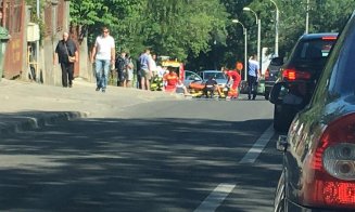 Încă un accident cu motociclist la Cluj