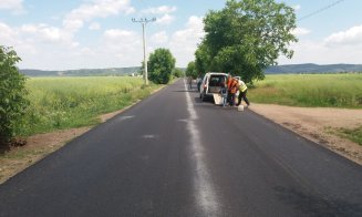 Au fost finalizate lucrările de asfaltare pe drumul ce duce la Aeroportul militar din Luna