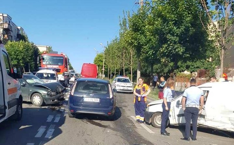 Neatenţia la volan face victime:  Nu a acordat prioritate şi a ajuns la UPU