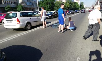 Bărbat lovit de maşină la Cluj: "A ieşit şi a vrut să traverseze în fugă, cu o pâine. Numa' l-am văzut pe capotă"