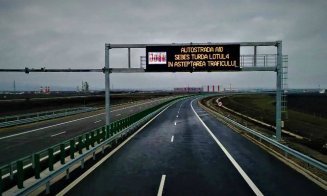 Loturile 3 și 4 din Autostrada Sebeș-Turda NU SE DESCHID TRAFICULUI rutier!