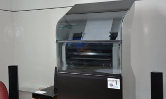 Cum arată noul laboratorul de informatică al Liceului Special pentru Deficienţi de Vedere Cluj