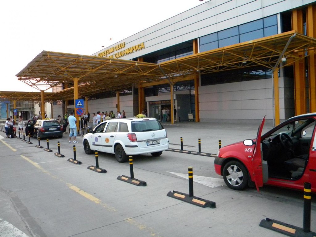 Razie de amploare printre taximetriștii de la Aeroportul Cluj-Napoca