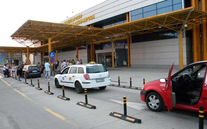 Razie de amploare printre taximetriștii de la Aeroportul Cluj-Napoca