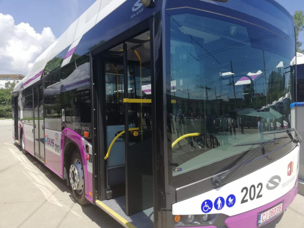 După Cluj, un alt oraş din România cumpără autobuze electrice cu bani de la elveţieni