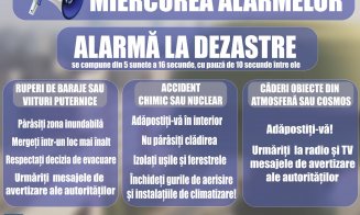 Continua exercițiile de alarmare la Cluj