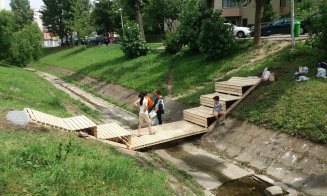 Mobilier urban pentru „Pârâul nostru de La Terenuri”