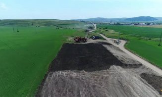 Şantierul Autostrăzii Transilvania, între Câmpia Turzii și Aeroport Târgu Mureș. Două loturi pot fi recepţionate în 2018