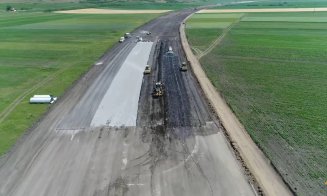 Şantierul Autostrăzii Transilvania, între Câmpia Turzii și Aeroport Târgu Mureș. Două loturi pot fi recepţionate în 2018
