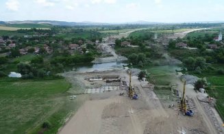 Şantierul Autostrăzii Transilvania, între Câmpia Turzii și Aeroport Târgu Mureș. Două loturi pot fi recepţionate în 2018