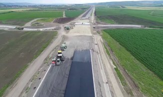 Şantierul Autostrăzii Transilvania, între Câmpia Turzii și Aeroport Târgu Mureș. Două loturi pot fi recepţionate în 2018