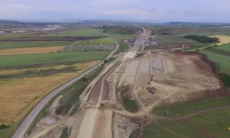 Şantierul Autostrăzii Transilvania, între Câmpia Turzii și Aeroport Târgu Mureș. Două loturi pot fi recepţionate în 2018