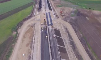Şantierul Autostrăzii Transilvania, între Câmpia Turzii și Aeroport Târgu Mureș. Două loturi pot fi recepţionate în 2018