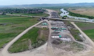 Şantierul Autostrăzii Transilvania, între Câmpia Turzii și Aeroport Târgu Mureș. Două loturi pot fi recepţionate în 2018