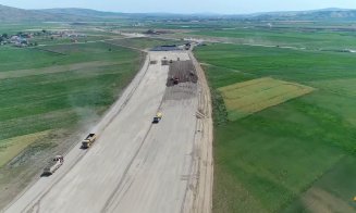 Şantierul Autostrăzii Transilvania, între Câmpia Turzii și Aeroport Târgu Mureș. Două loturi pot fi recepţionate în 2018